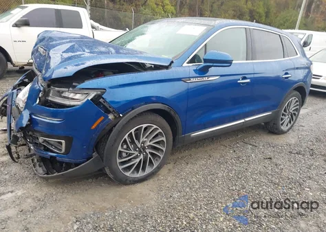 2020 Lincoln Nautilus Reserve из США, поврежденный, VIN 2LMPJ8K90LBL09430